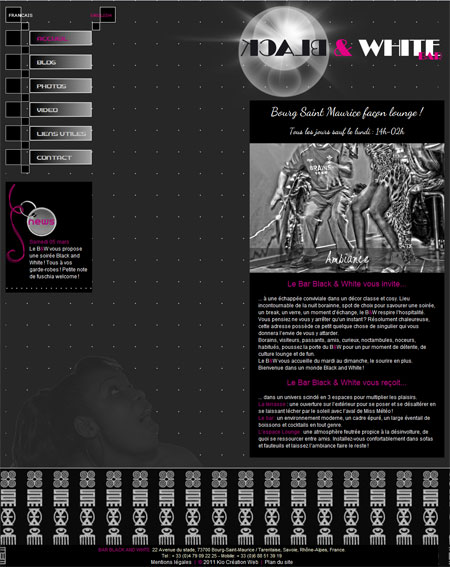 creation site internet Savoie Bar Black and White Bourg-Saint-Maurice creation site internet Savoie Bar Black and White Bourg-Saint-Maurice