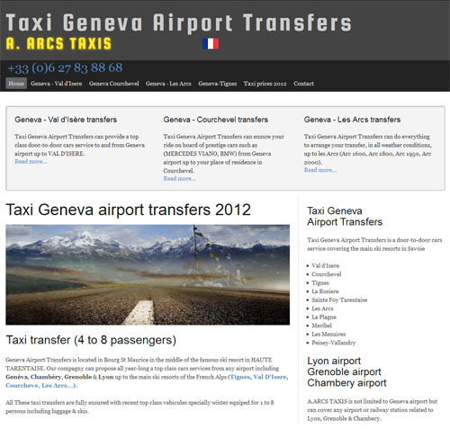 Transfers Geneva Courchevel