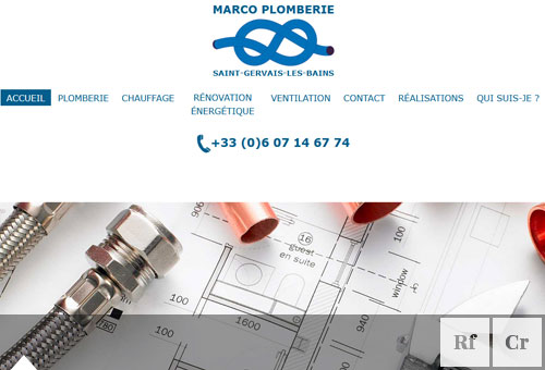 Image du site de Marco plombier à St-Gervais