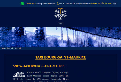 Image du site Snow Taxi